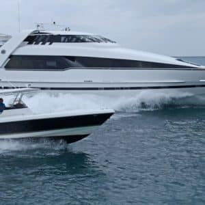 126' Norship on water