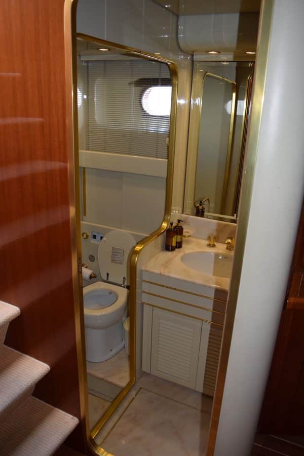 78’ Leopard bathroom