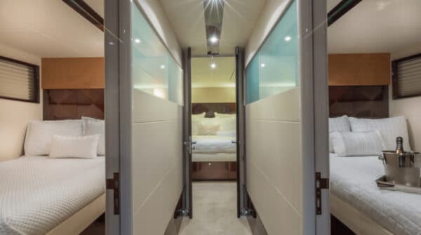 75' Lazzara LSX Bedrooms