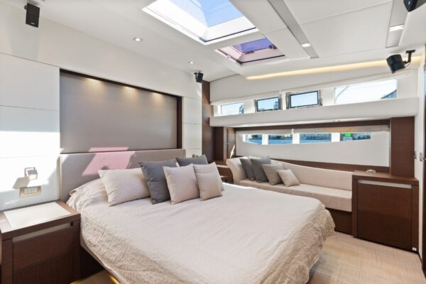 75' Prestige 2015 Master Bedroom